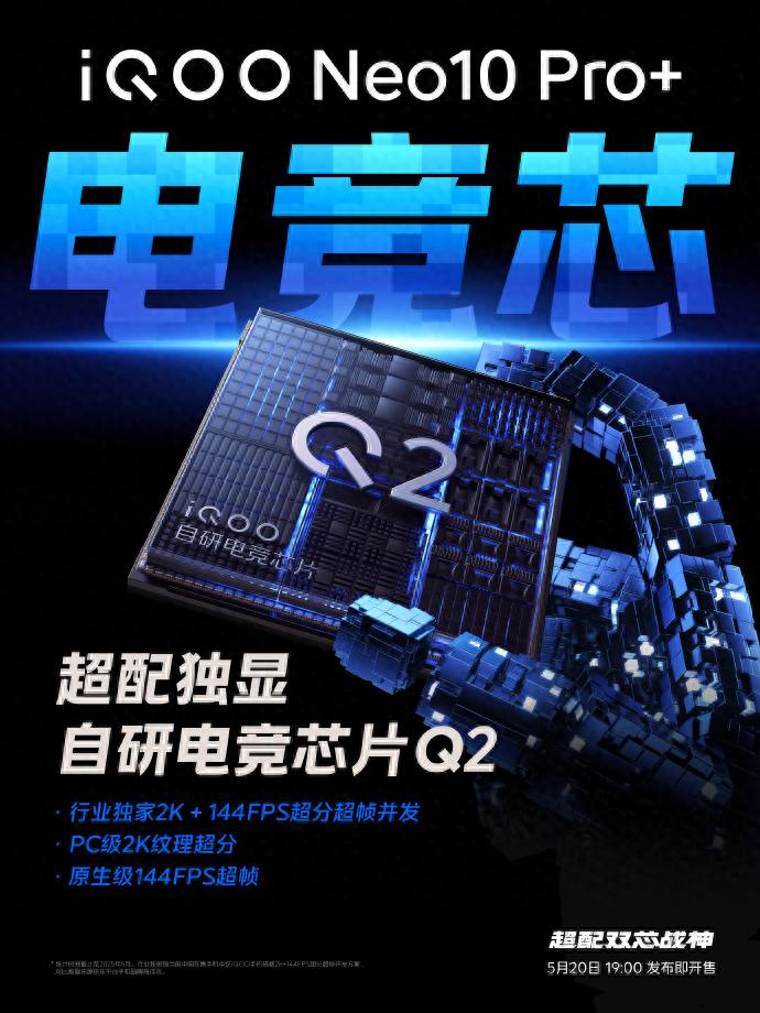 iQOO Neo10 Pro+性能超配,挑战行业最高1% Low帧