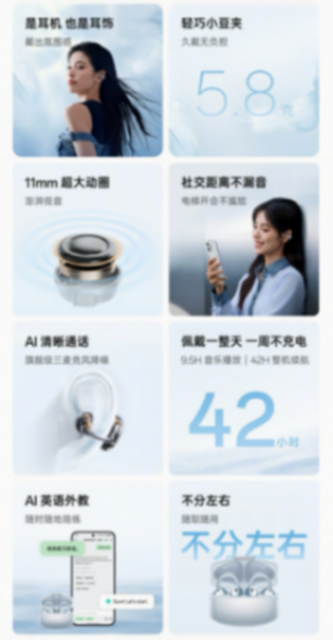 OPPO Enco Clip 耳夹耳机开售:9.5 小时连续播放,799 元